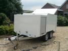 Aanhangwagen zaagmachine